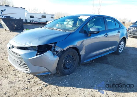 2025 Toyota Corolla Le from USA, damaged, VIN 5YFB4MDE3SP335465